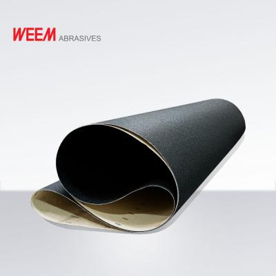 HEAVY-DUTY SILICON CARBIDE PAPER-CLOTH ABRASIVE FOR WOOD & PANEL SANDING BELTS