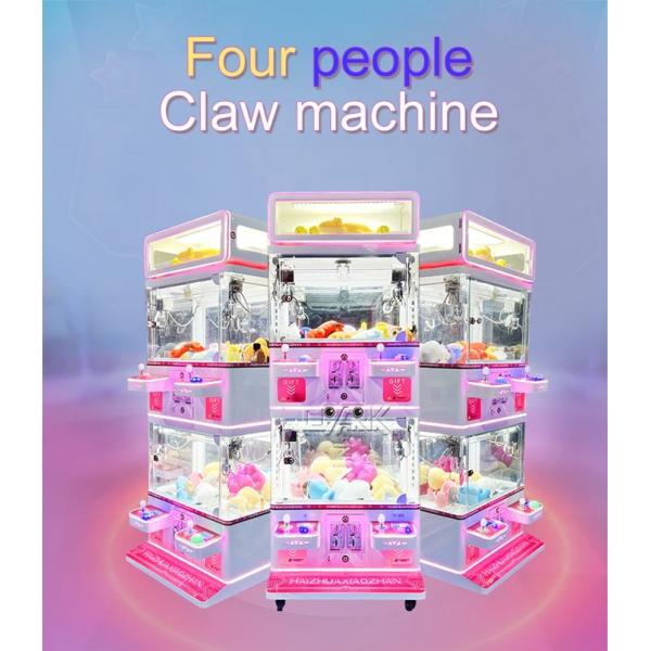 Australia Arcade Four People Crane Claw Machine Catch Gift Vending Machine