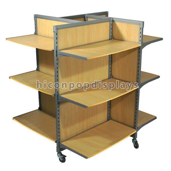 Store Retail Gondola Shelving Clothing Retail Merchandise Displays Double Sided