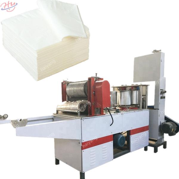 5.5KW 600 Pieces/Min Napkin Paper Making Machine