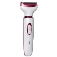 4 en 1 Trimmer électrique pour femmes jambes bras aisselles Bikini ligne et visage blanc