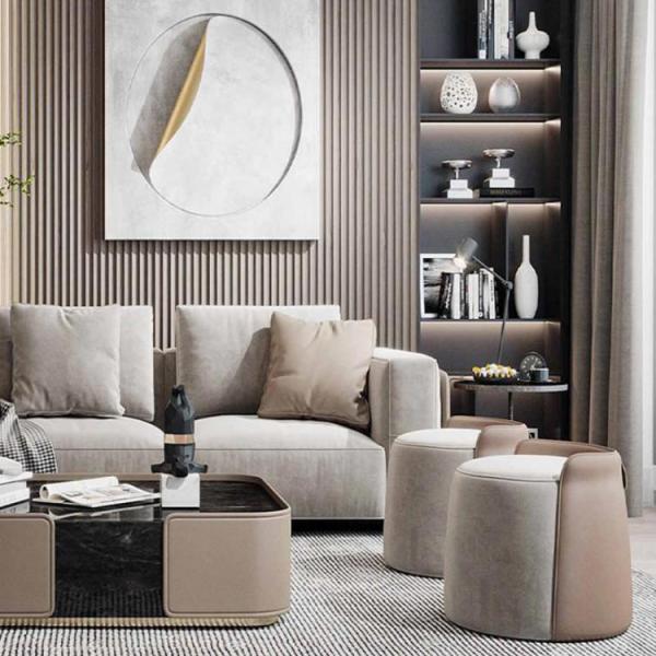 Декорация помещений Деревянный пластмассовый композит 160x24 Wpc панели для внутренних стен