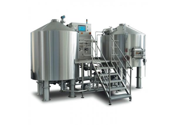 Micro Brewing Systems 600L Small Microbrewery Equipment With Steam Heating