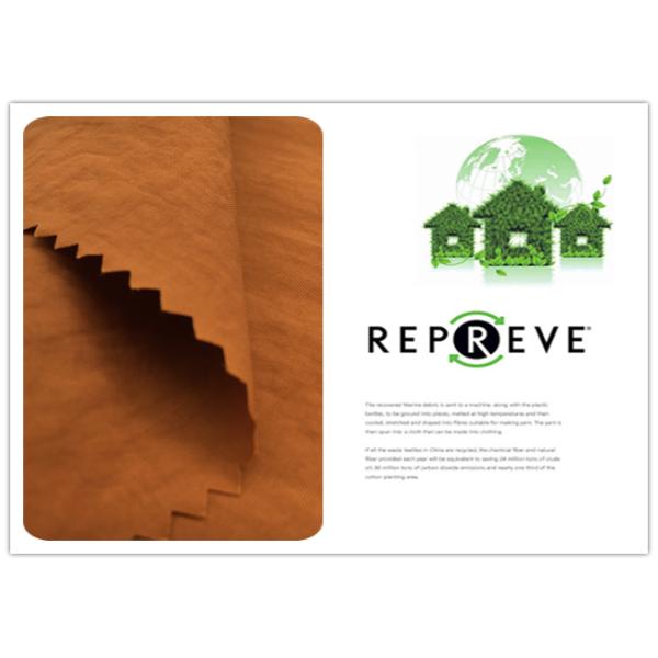 100% повторно использованная шляпа ведра рыболова брюк ткани Taslon нейлона водоустойчивая катаясь на лыжах на открытом воздухе