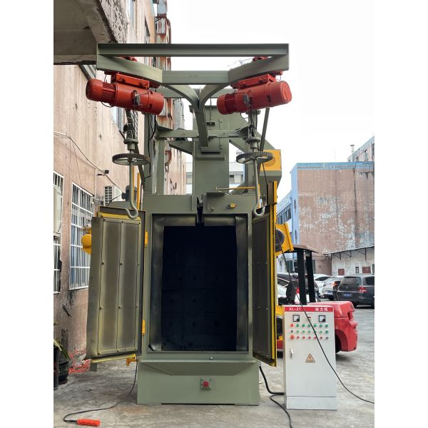 Large Section Steel Shot Blasting Machine Hook Type