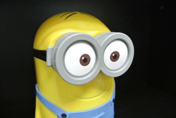 Happy Minion Money Box , Minion Coin Bank Yellow Color Multi Styles