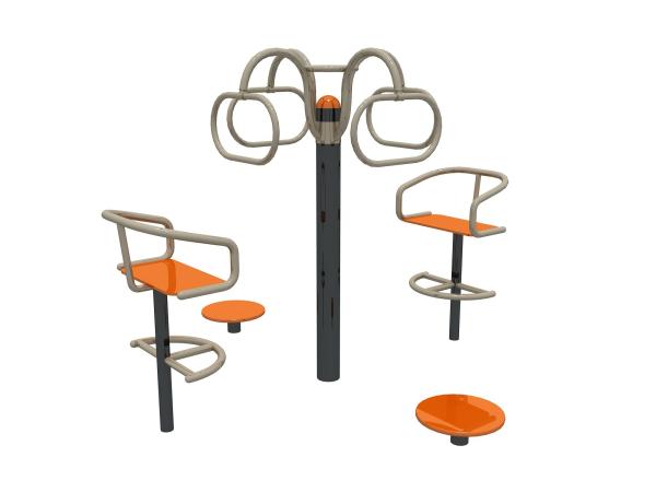 HD12104 Waist Fitness Equipment Outdoor Fitness Equipment Waist Twister the Good Quality  Equipment