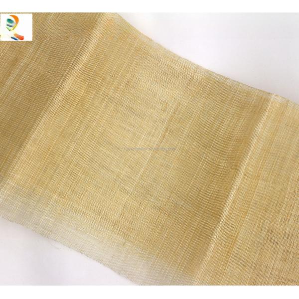 Tejido de plumas de ganso teñido de cinama para decoración de sombreros y artículos de millinería