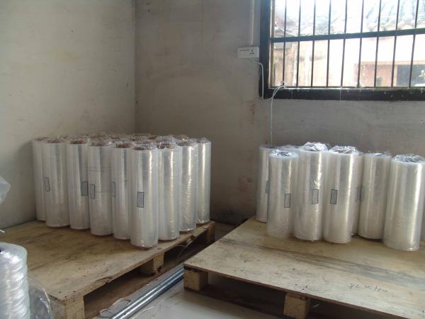 Single Layer Stretch Film Making Machine , HDPE LDPE Film Blowing Machine