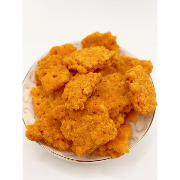 Salted Egg Flavor Rice Crust Snacks Retailer Packing Private Logo By Sea Delivery