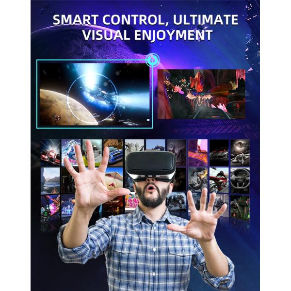 Умный контроль VR 360 Летающий кинотеатр 2 места 9D VR Мотоциклетный симулятор