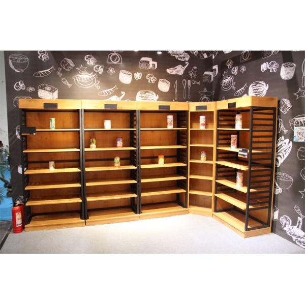 Приспособления дисплея супермаркета металла сетевого магазина/шельвинг гастронома гондолы для еды