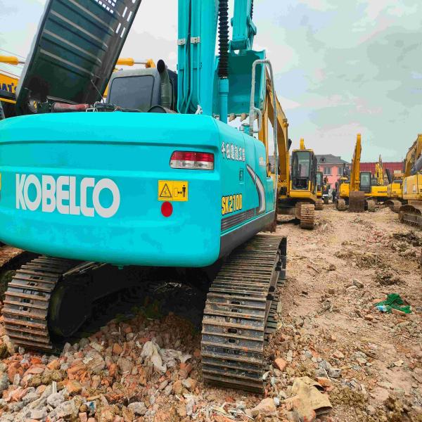 Used Kobelco SK210D Crawler Excavator 26-ton Medium Construction Equipment