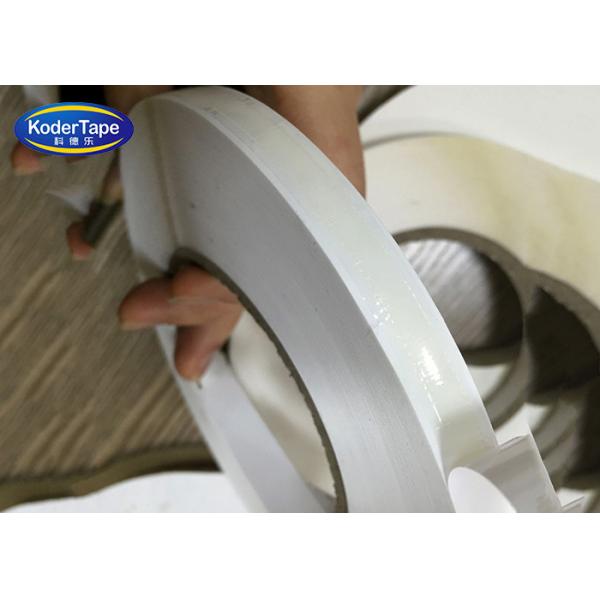 Hotmelt Adhesive Bag Sealing Tape Peal White PEPA Permanent For Courier Bags