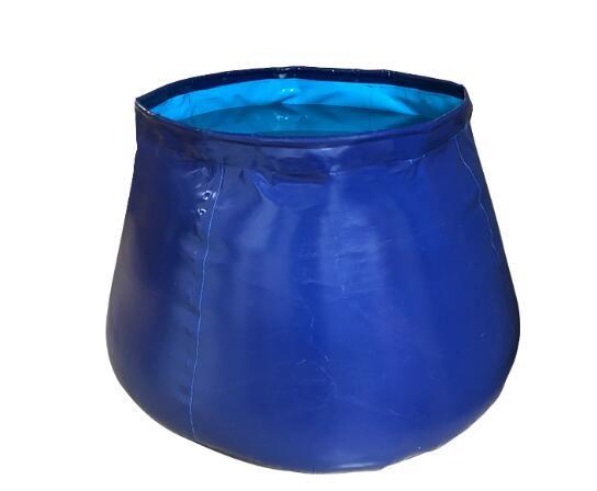Forma de Cebola 4500L PVC Tarpaulin Tanque de Água dobrável Tanques de Água Portáteis Tanque de Água