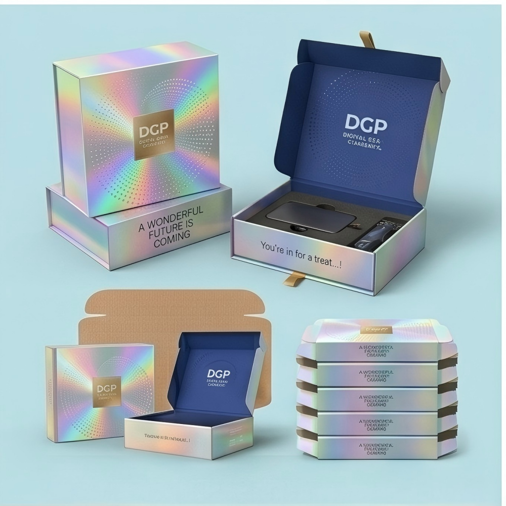 Custom Gradient Cosmetic Gift Box Set Wholesale Manufacturer