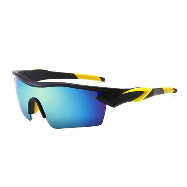 Доказательство велосипеда солнечных очков на открытом воздухе спорт поляризовыванных людей анти-