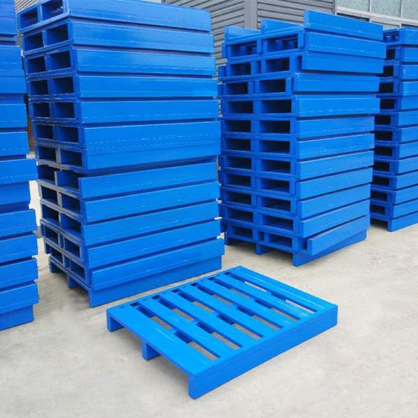 Pallet de acero industrial al por mayor - Capacidad de carga para logística, almacén, almacenamiento de metal, palets de acero