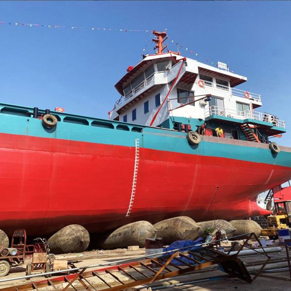 Boat Launching Airbag Flexible Operation Anti Wear Surface Efficient Launching