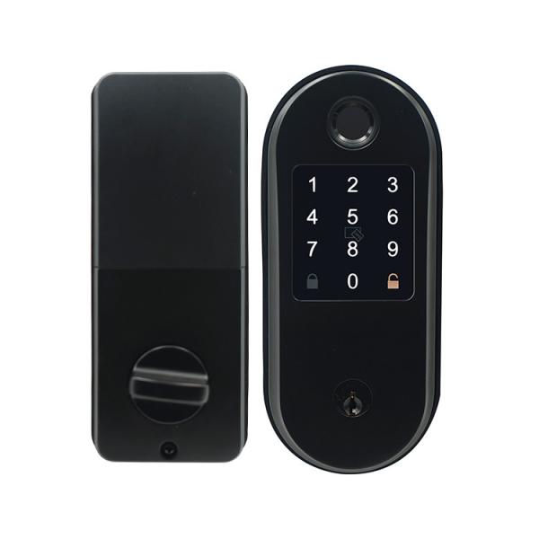Arcylic Keyless Entry Door Lock Bluetooth Keypad Lock For Home Hotel