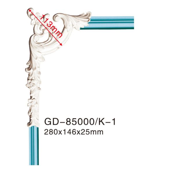GD-85000 Hot-Sale Urethane Foam Flat Durable House Alteration Wall Ornament For Dining room
