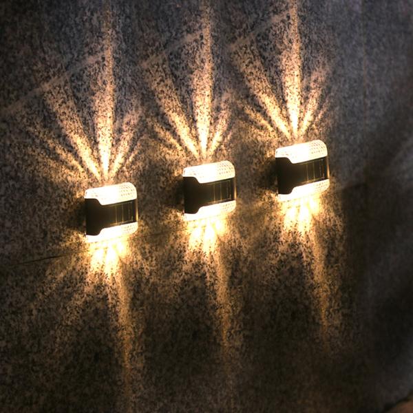 Courtyard Super Bright Solar Wall Light LED Garden Villa Washing Lamp