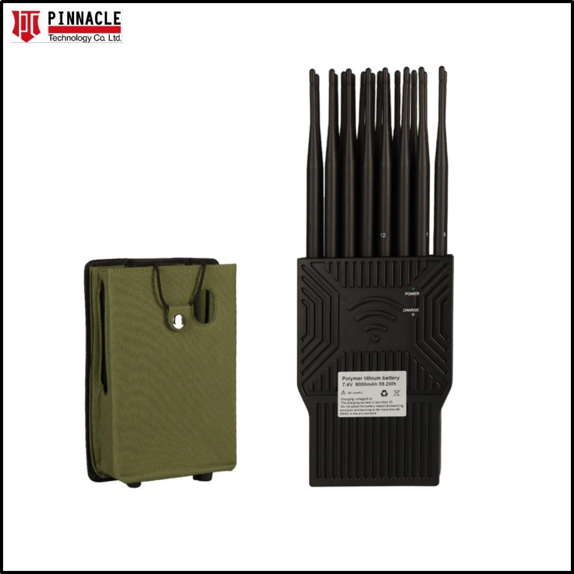 GPS GSM Блютуз Ручной сигнальный джаммер Wifi 2.4G 5.8g Мобильное устройство для блокировки сигнала