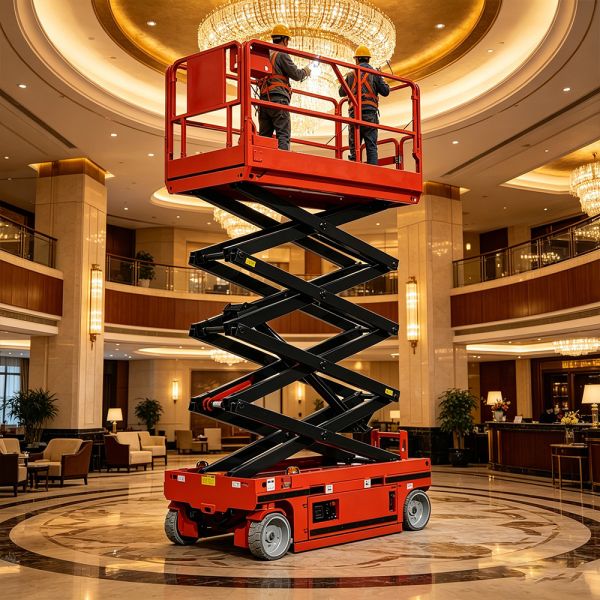 Full Electric Scissor Lift Deep Freeze Cold Chain And Refrigerated Warehouse Transit Vehicle