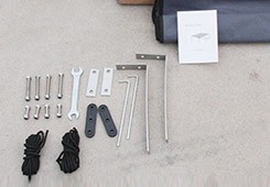 Easy to Install Packing Size 212X20X11cm 2X2meters Car Side Awnings