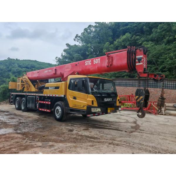 2018 SANY Used Truck Crane 25T STC250T Fully Hydraulic Mobile Crane Lifting Machinery