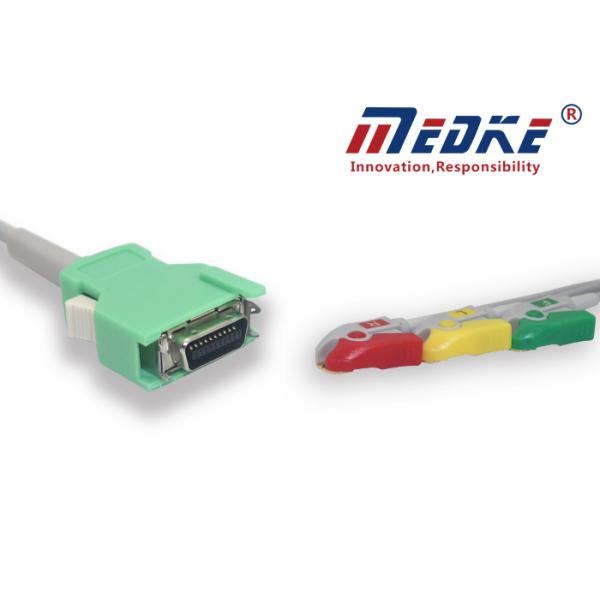 3 Leadwires 20pin сжимают кабель OPV-1500 Nihon Kohden Ecg