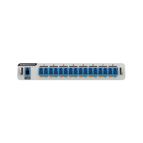 Ruijie RG-MUX-8LC/LC-H Multiplexador de fibra de 8 canales con monitoreo SNMP