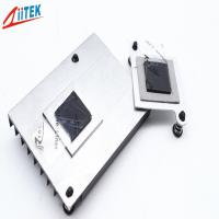 Gravité spécifique 1,9 G/Cc Pad à écart thermique Silicone pour CPU