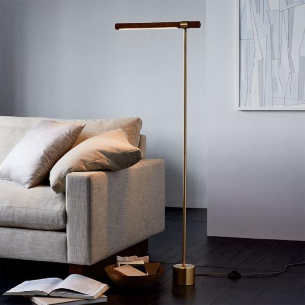 Modern LED Floor lamp Bedroom Bedside Decoration Floor Light Living Room long lamp Standing Lighting(WH-MFL-55)
