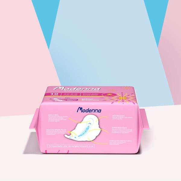 Ladies Niceday Organic Biodegradable Sanitary Pads Disposable For Night Use