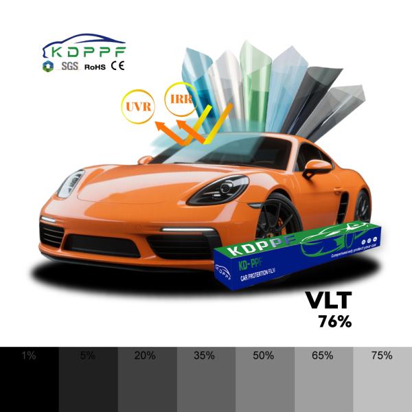 UVR 99% protection solaire teinture de fenêtre de voiture en nano-céramique