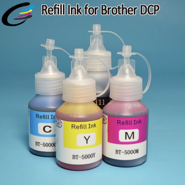 Water Based Continuous Dye Ink for Brother Ink Refill Tank System Series Printer DCP T800W T700W