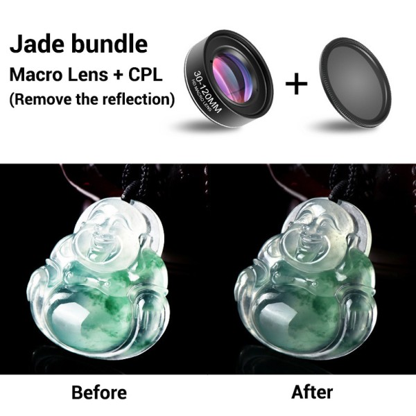OEM ODM Phone Camera Lens Master Macro Lens With 30-120mm Lens Distance