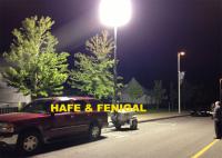 las luces de seguridad de la emergencia 600w hinchan altura de la torre 62000lm los 4m