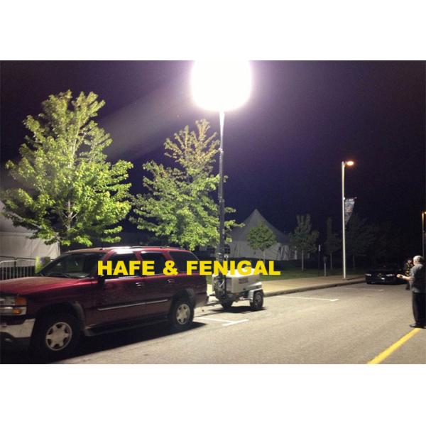 600w Emergency Safety Lights Balloon Tower 62000lm 4m Height