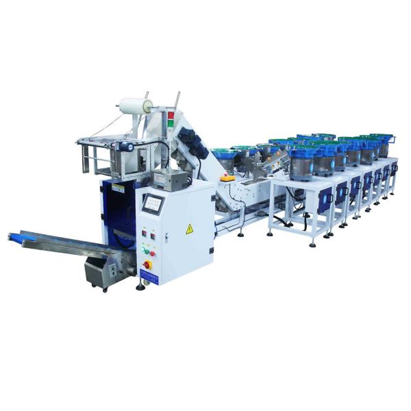 Fastener Carton Bolts Self Drilling Screws Plastic Bag Packaging  Screws 16 Drums  Packaging Machine Automatic