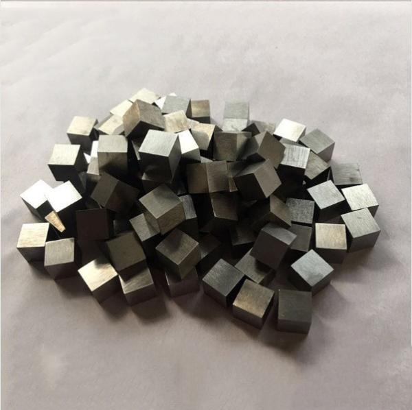 Density 18.8g/Cm3 Pure 1kg Tungsten Cube For Weight Balancing