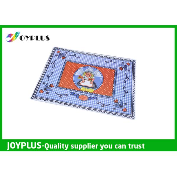 Anti Slip Dining Table Placemats Washable Placemats Vinyl For Home / Hotel