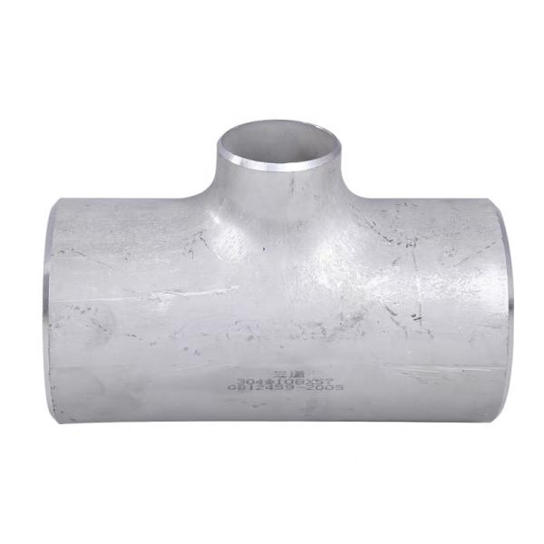 304 316 316L Stainless Steel Straight Tee Forged Sch40 Pipe Fitting Elbow for General