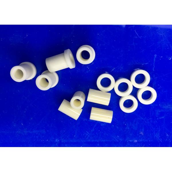 Heat Resistant Industrial Ceramic Pieces Zirconia Ceramic Bushing / Ceramic Rings
