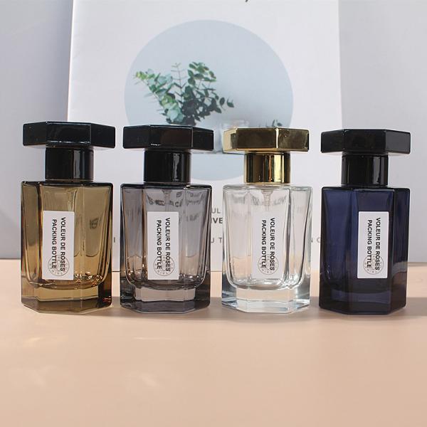 Refillable 50ml Empty Perfume Spray Bottle Small Sample Dispenser