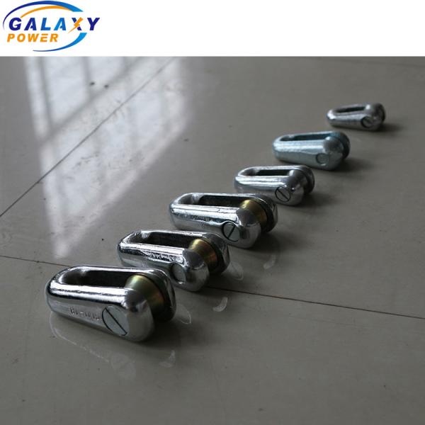 Fixed Joint U Shaped Bend Connector Transmission Line Accessories With Rated Load 10KN