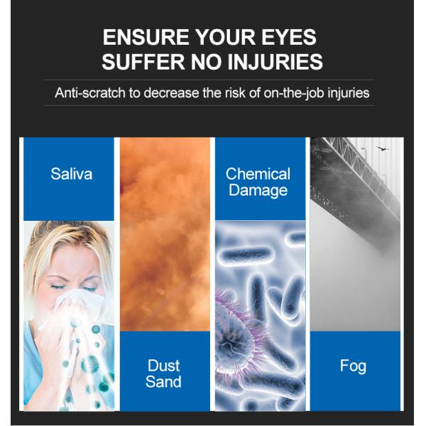 Approved Medical Goggles Antifog Goggles Protective Indirect Vent Kids Safety Goggle