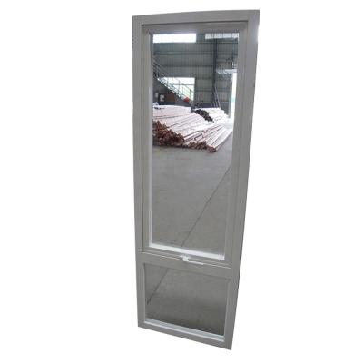 Grade Iron Window Grill Design in Awning Style with Aluminum Alloy Frame Material