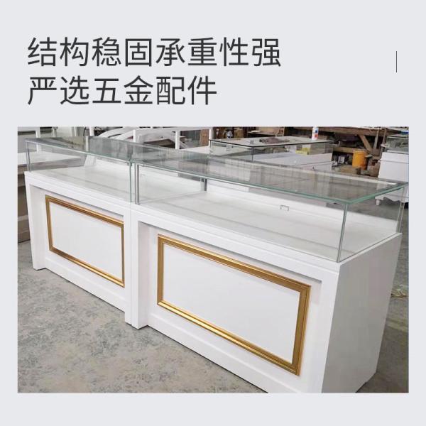 LED Lighted Glass Display Cabinets for Retail Racks and Customized Jewelry Showcase